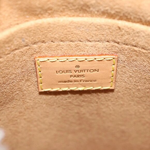 LOUIS VUITTON Pre Owned SINCE 1854 Petit Sac Plat 2way Navy M80288 Auth 132611M - Picture 10 of 16